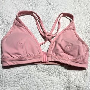 ⬇️$30 Lululemon pink front clasp bikini top size 8